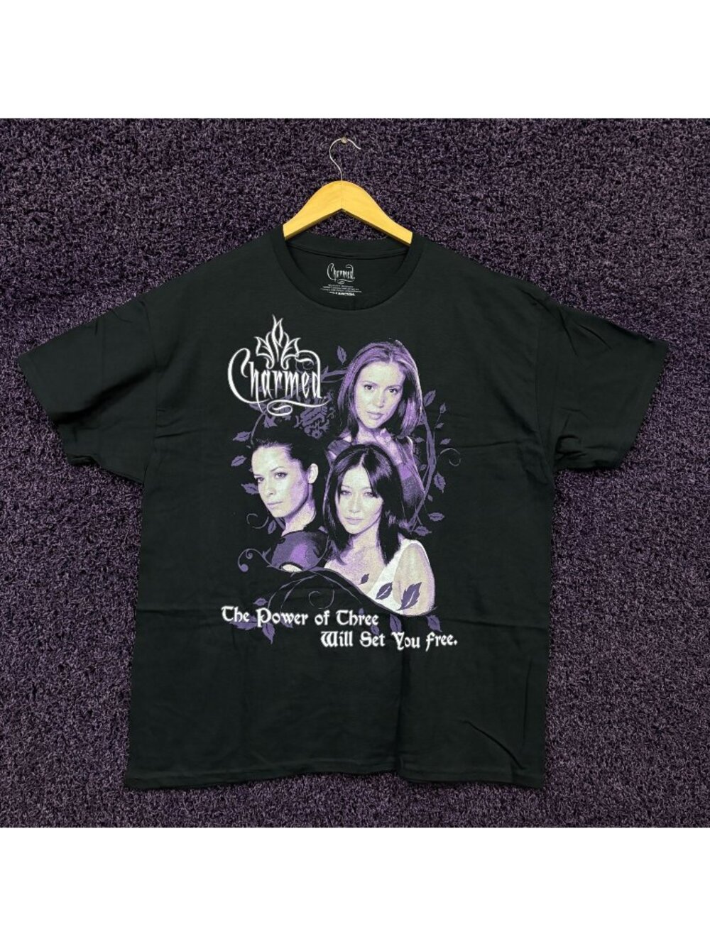 Charmed The Power of Three Will Set You Free T-Shirt Size Extra Large